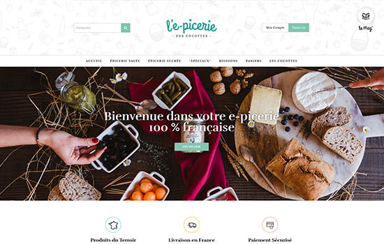 creation maquette site web